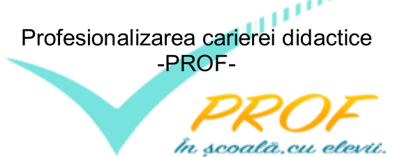 PROF - Profesionalizarea carierei didactice
